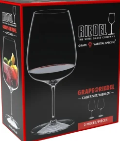 Riedel Grape@Riedel Cabernet/Merlot/Cocktail punaviinilasi 2 kpl