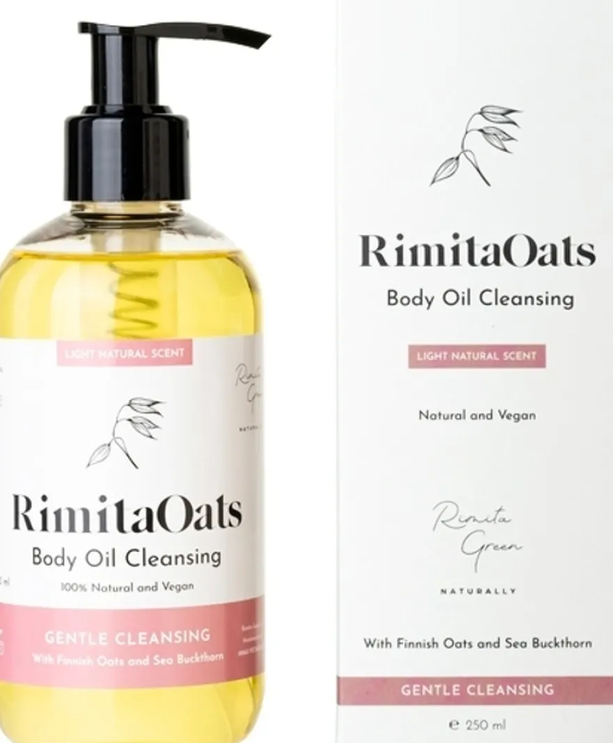 RimitaOats Body Oil Cleansing suihkuöljy 250 ml