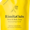 RimitaOats käsi- ja vartalosaippua, 500 ml täyttöpussi