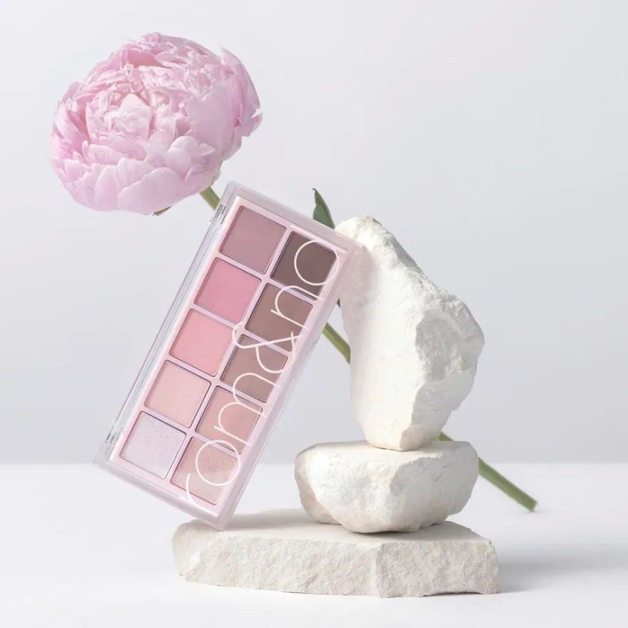 rom&nd BETTER THAN PALETTE 06 PEONY NUDE GARDEN luomiväripaletti