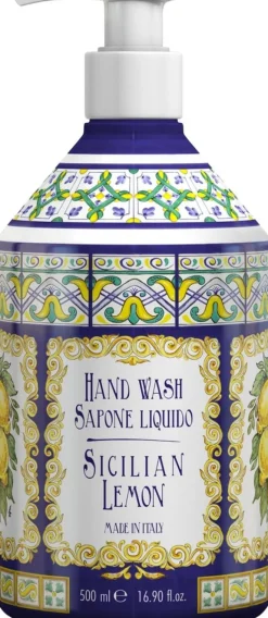 Rudy Profumi Maioliche Sicilian Lemon Nestesaippua 500ml
