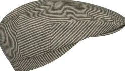 Salon Eero Gen Linen Stripe flat cap lakki