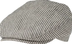 Salon Eero Gen Linen Stripe flat cap lakki