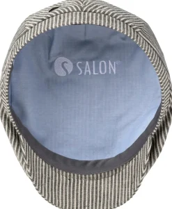 Salon Eero Gen Linen Stripe flat cap lakki