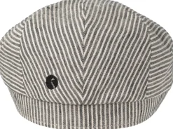 Salon Eero Gen Linen Stripe flat cap lakki