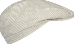 Salon Eero Gen Linen Stripe flat cap lakki