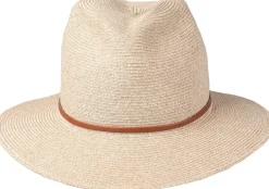 Salon Fedora Straw Hat UPF50+ olkihattu