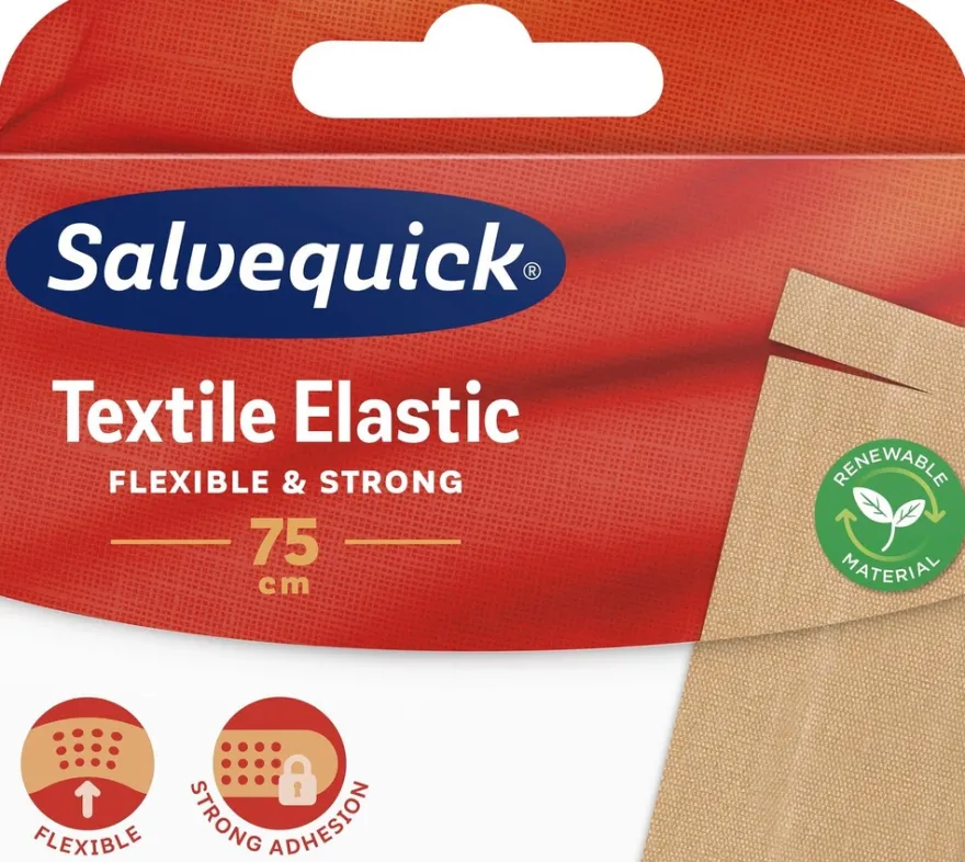 Salvequick Textil leikattava kangaslaastari 75cm