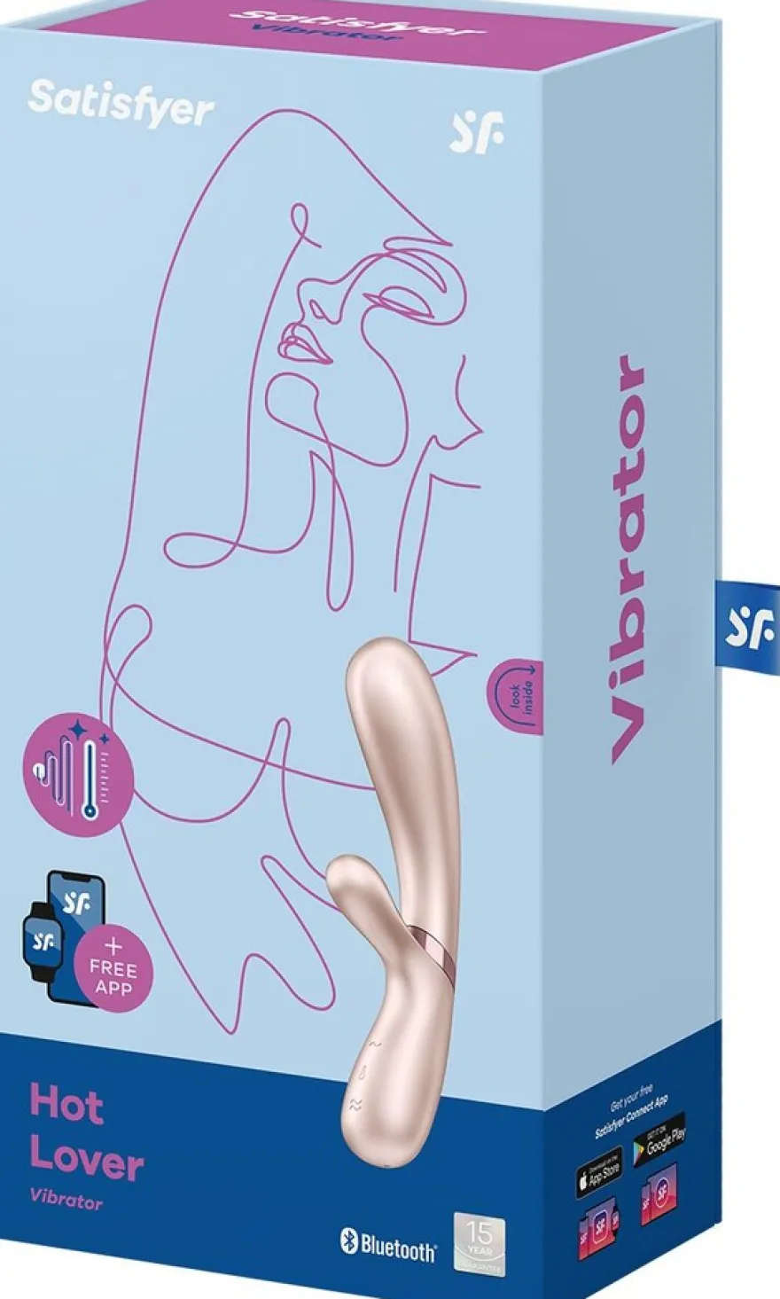 Satisfyer Hot Lover Connect App vibraattori