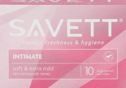 Savett Intim kosteuspyyhe 10kpl
