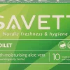 Savett Toilet kosteuspyyhe 10kpl