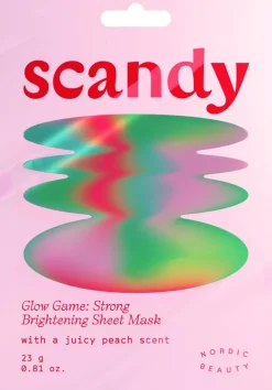 Scandy Glow Game: Strong Brightening Sheet Mask kasvonaamio 1 kpl