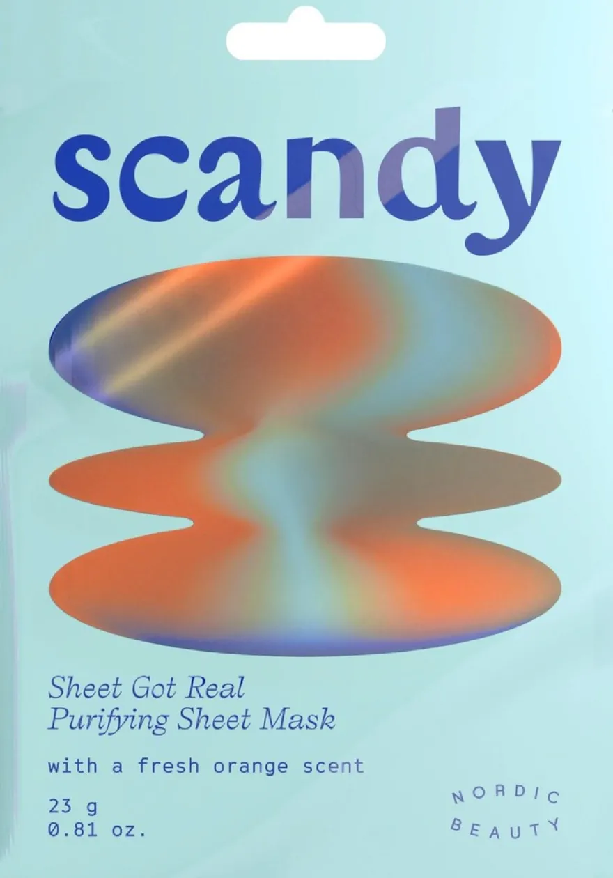 Scandy Sheet Got Real Purifying Sheet Mask kasvonaamio 1 kpl