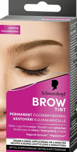Schwarzkopf Brow Tint kulmaväri Light Brown