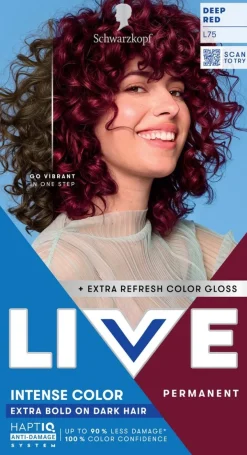 Schwarzkopf LIVE L75 Deep Red
