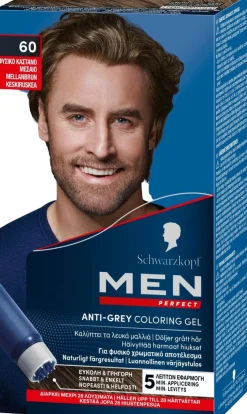 Schwarzkopf Men Perfect 60 Keskiruskea hiusväri