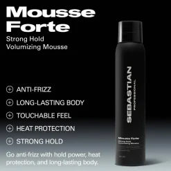 Sebastian Professional Mousse Forte Strong Hold Volumizing Mousse 200ml