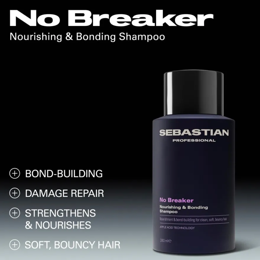 Sebastian Professional No.Breaker Nourishing & Bonding Shampoo 280ml