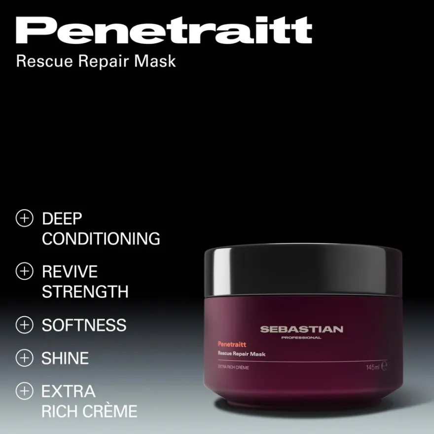 Sebastian Professional Penetraitt Rescue Repair Mask hiusnaamio 145 ml