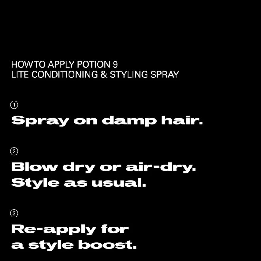 Sebastian Professional Potion 9 Lite Conditioning & Styling Spray 150ml