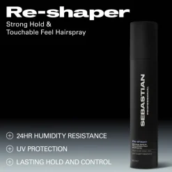 Sebastian Professional Reshaper Strong Hold & Touchable Feel Hairspray 300ml