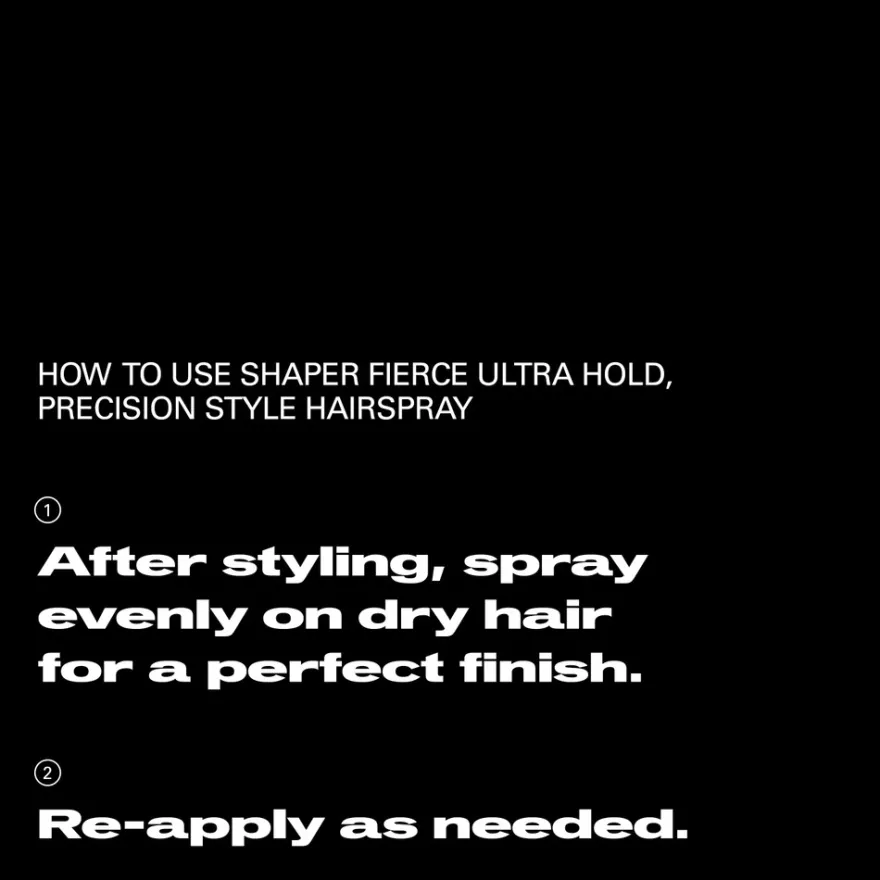 Sebastian Professional Shaper Fierce Max Hold and Mold Styling Spray 300ml