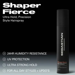 Sebastian Professional Shaper Fierce Max Hold and Mold Styling Spray 300ml