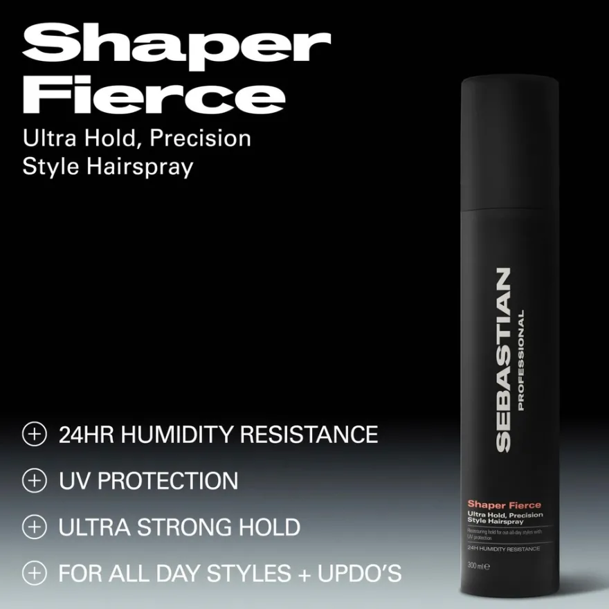 Sebastian Professional Shaper Fierce Max Hold and Mold Styling Spray 300ml