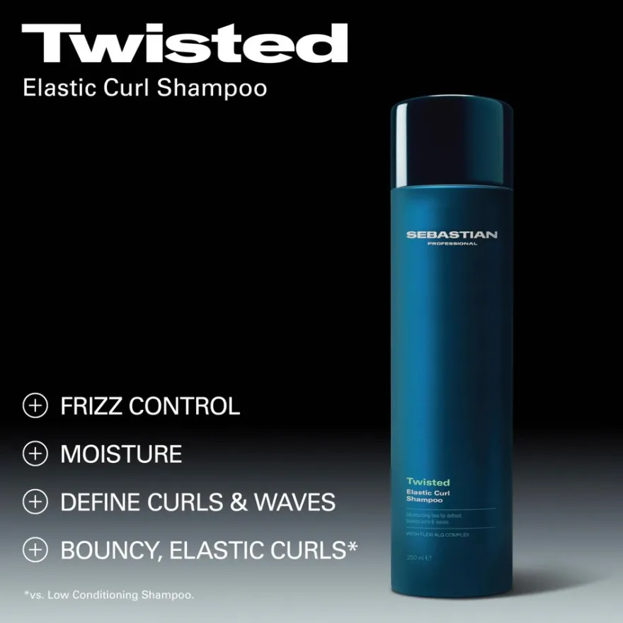 Sebastian Professional Twisted Elastic Curls Shampoo 250ml