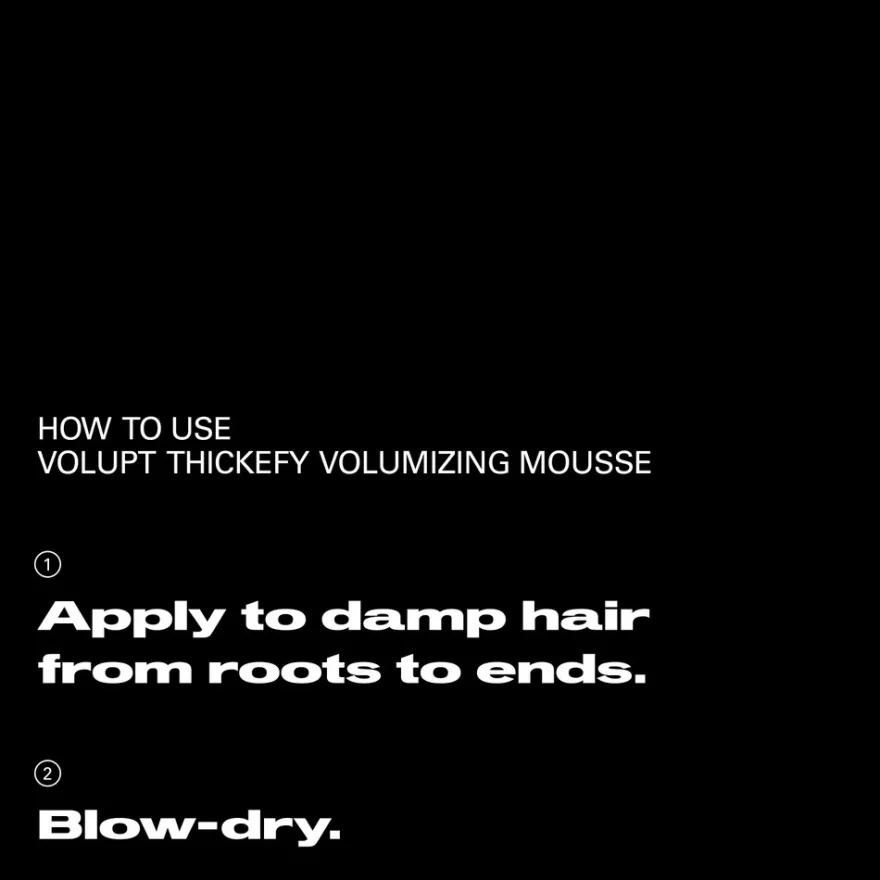 Sebastian Professional Volupt Thickefy Volumizing Mousse 190ml