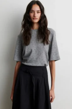 Second Female neulepusero Amala Knit SS O-Neck
