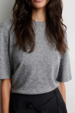 Second Female neulepusero Amala Knit SS O-Neck