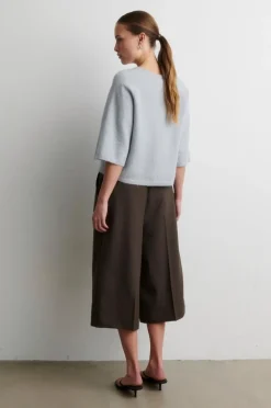 Second Female neulepusero Gabby Knit SS O-Neck