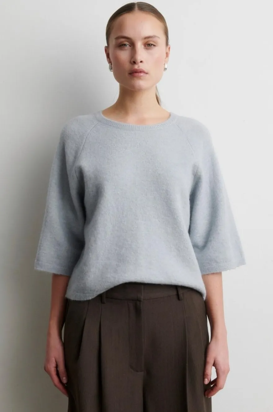Second Female neulepusero Gabby Knit SS O-Neck