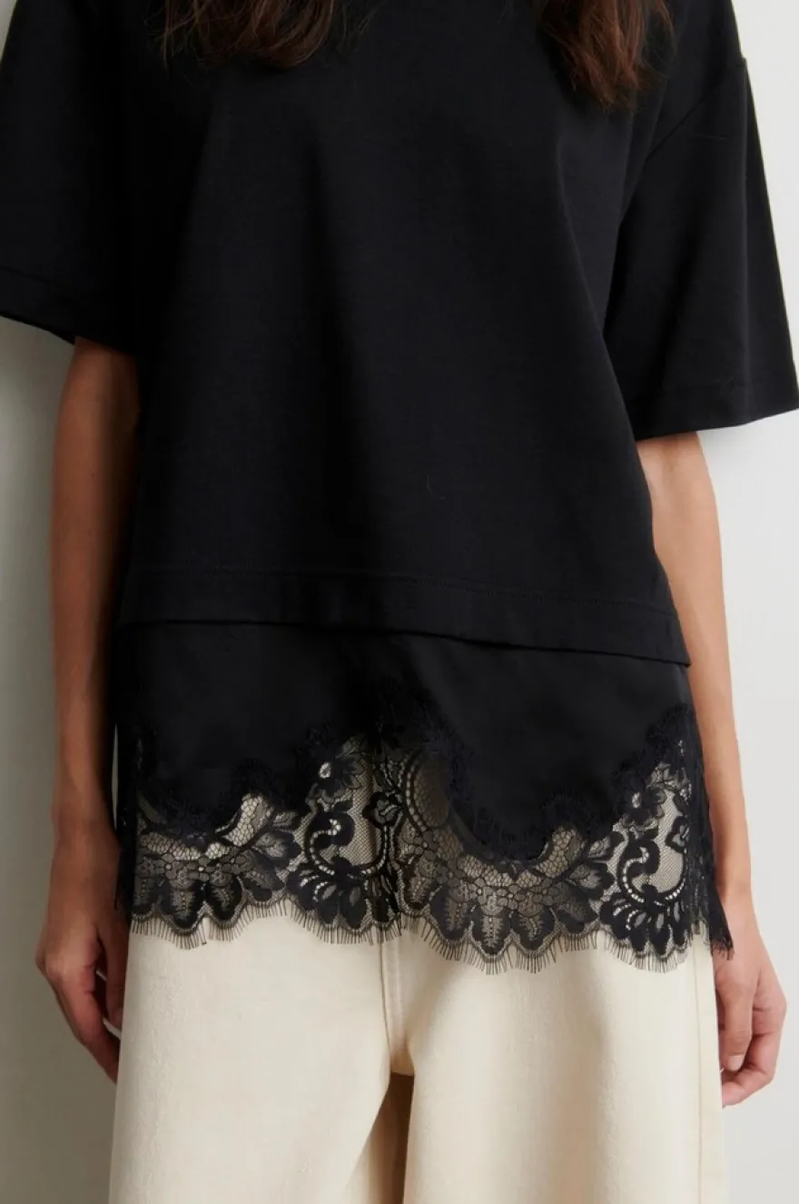 Second Female t-paita Vaccara Lace Tee