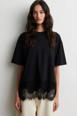 Second Female t-paita Vaccara Lace Tee