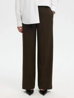 Selected Femme leveälahkeiset housut Emma-Tara