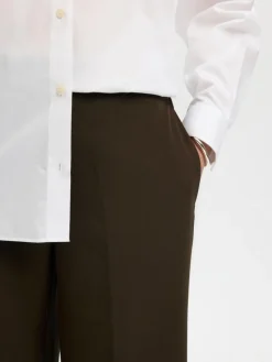Selected Femme leveälahkeiset housut Emma-Tara