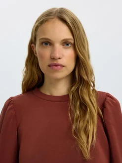 Selected Femme modaalisekoitteinen collegepusero SLFTENNY