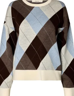 Selected Femme neulepusero Argyle