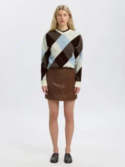 Selected Femme neulepusero Argyle