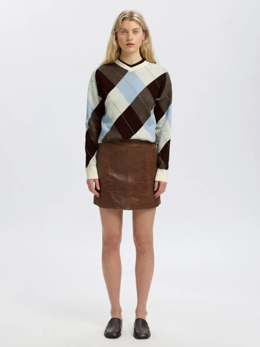 Selected Femme neulepusero Argyle