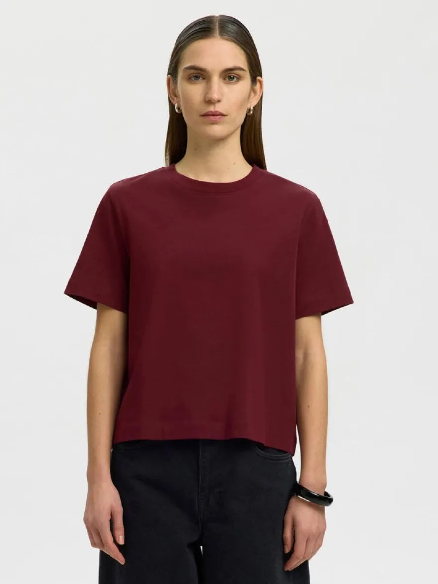 Selected Femme puuvillainen t-paita