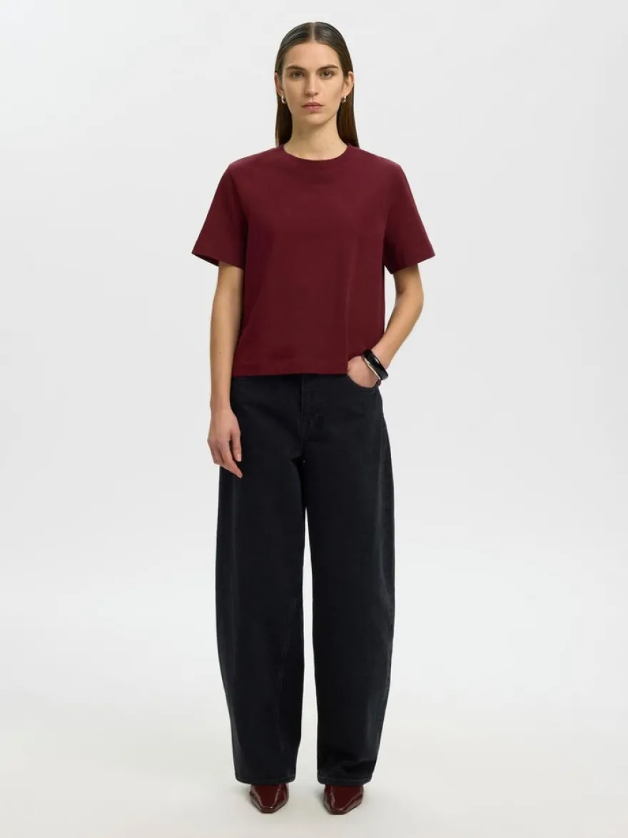 Selected Femme puuvillainen t-paita