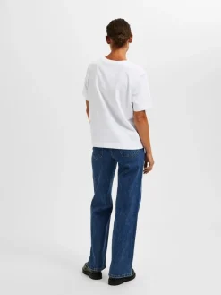 Selected Femme t-paita SLFEssential Boxy
