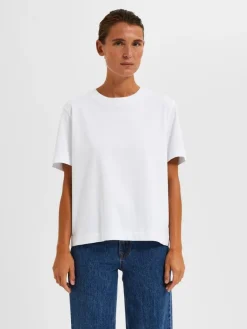 Selected Femme t-paita SLFEssential Boxy
