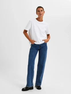 Selected Femme t-paita SLFEssential Boxy