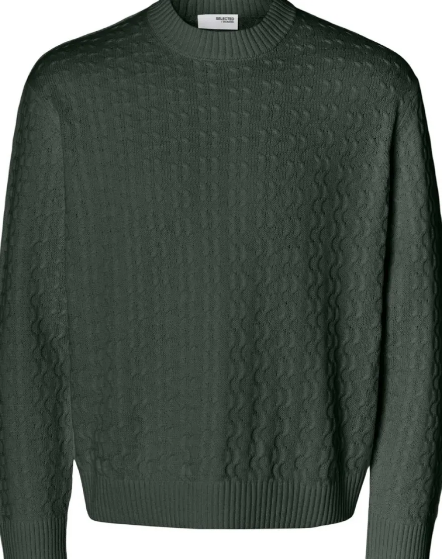SELECTED HOMME miesten neule Slhphilip ls knit relaxed crew