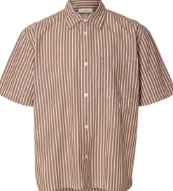 SELECTED HOMME seersucker-paita Slhrlxstuart