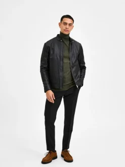 SELECTED HOMME Slharchive classic nahkatakki